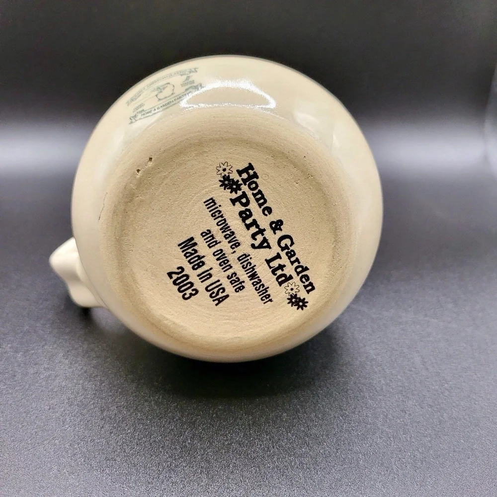 Home &‎ Garden Party Ltd Birdhouse Stoneware Creamer 2003 Feed Store Made in USA